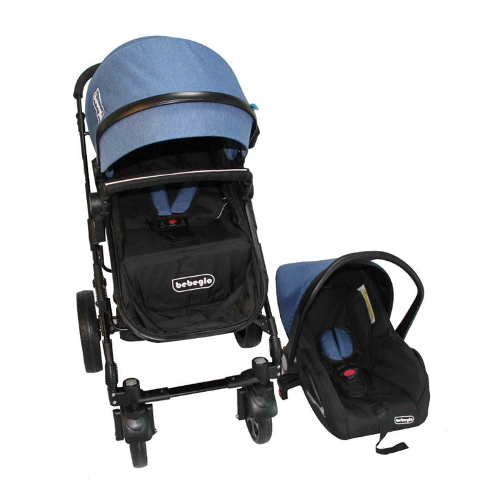 Coche Travel System Bebeglo Orleans - Azul Rey