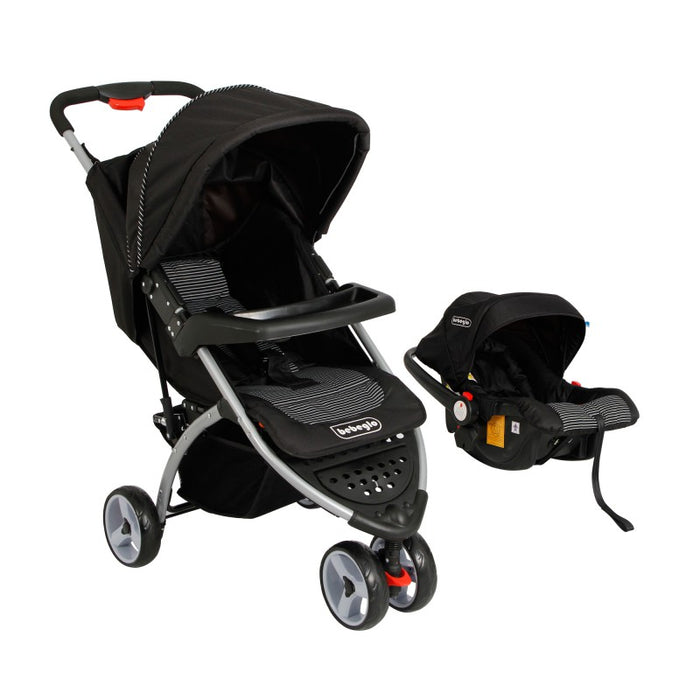 Coche Travel System Bebeglo RS-1320-3 Negro