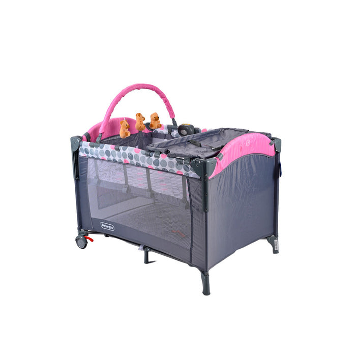 Cuna Pack & Play Colecho Bebeglo RS-6195-2 Fucsia