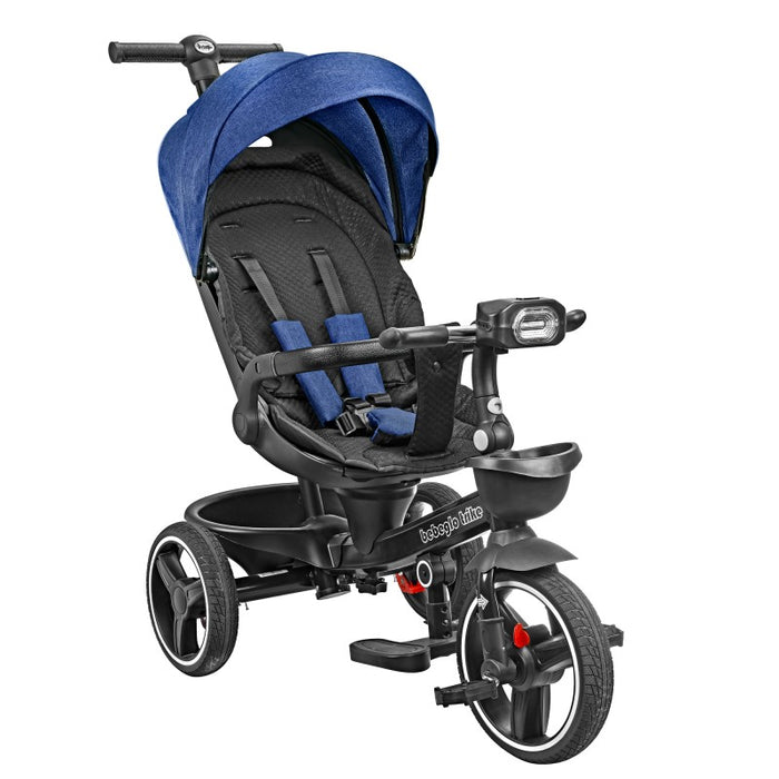 Triciclo 2 En 1 Bebeglo RS-4110-1 Azul