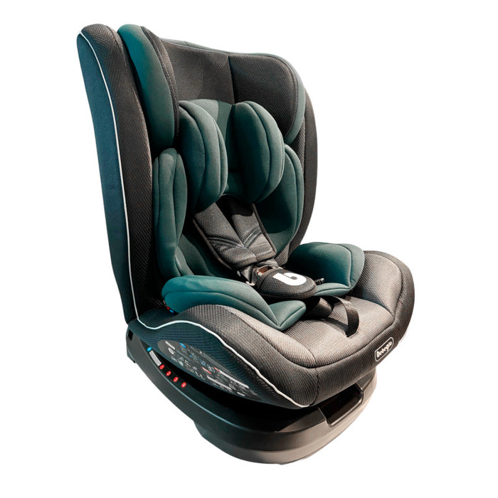 Silla De Auto Multi Etapa Isofix Bebeglo RS-3840-4 Gris Verde