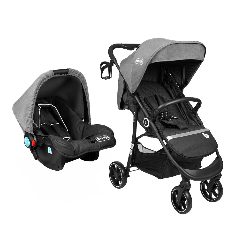 Coche Travel System Kansas Bebeglo RS-13551-1 Gris