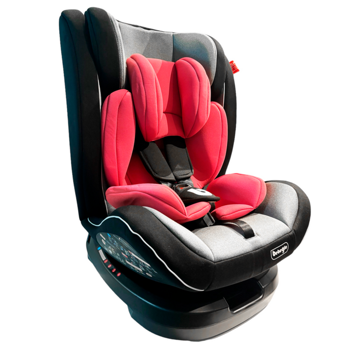 Silla De Auto Multi Etapa Isofix Bebeglo RS-3840-2 Fucsia