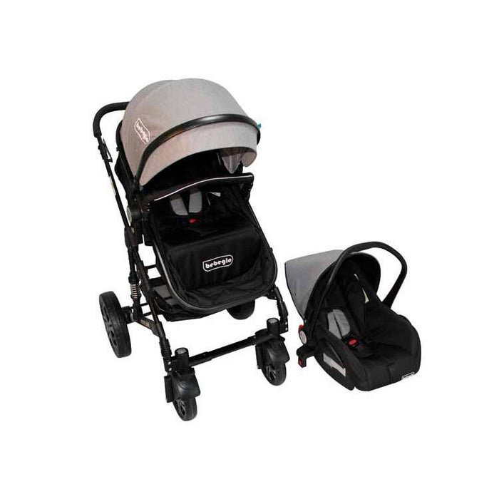 Coche Travel System Bebeglo Orleans - Gris