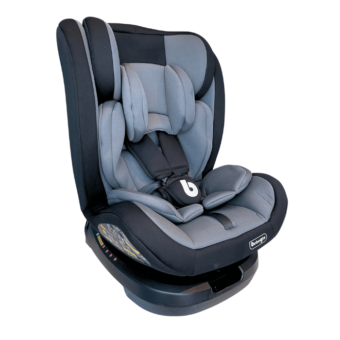 Silla De Auto Multi Etapa Isofix Bebeglo RS-3840-1 Gris