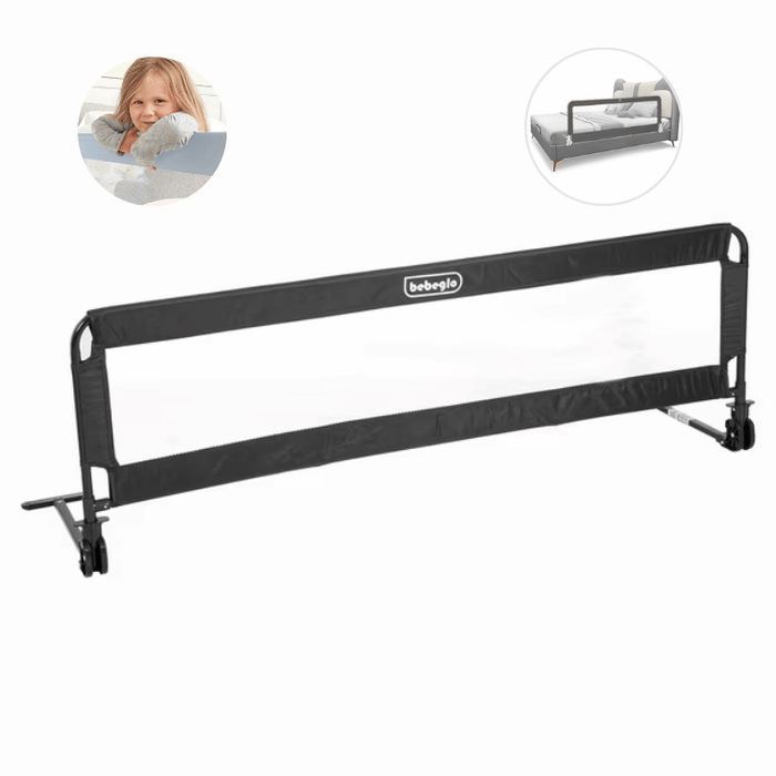 Baranda De Cama Segura Extra Larga Box Spring 150x52cm RS-80052-3 Negro