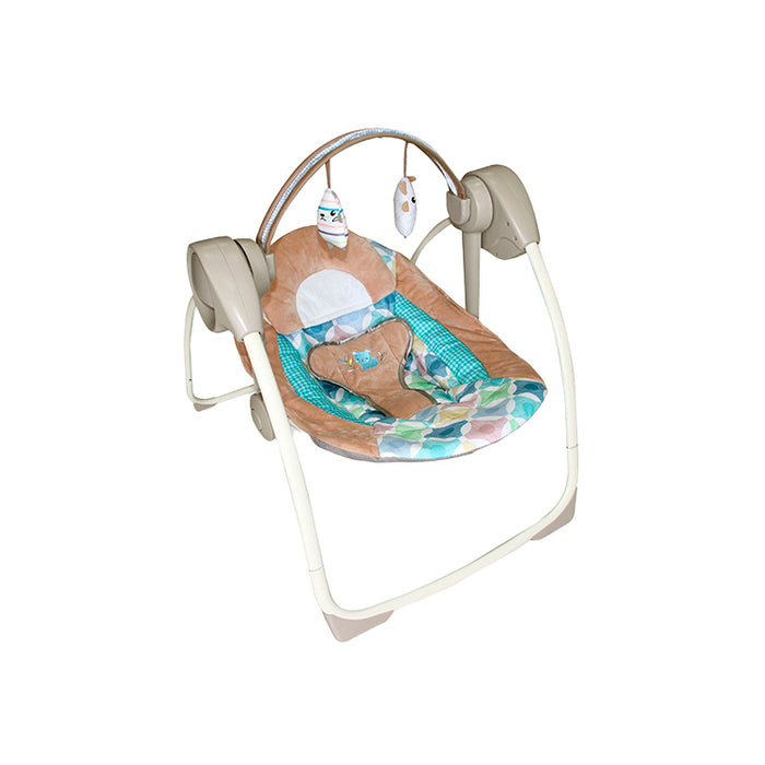 Outlet-Silla Mecedora Musical Gris RS-17740