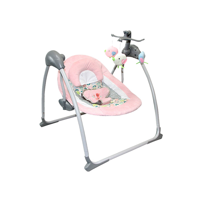 Liquidacion Silla Mecedora Electronica Con Movil Pink RS-17750