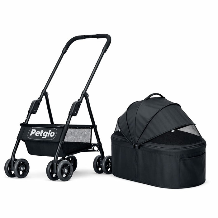 Coche Para Mascotas Petglo RS-820-4 Color Negro