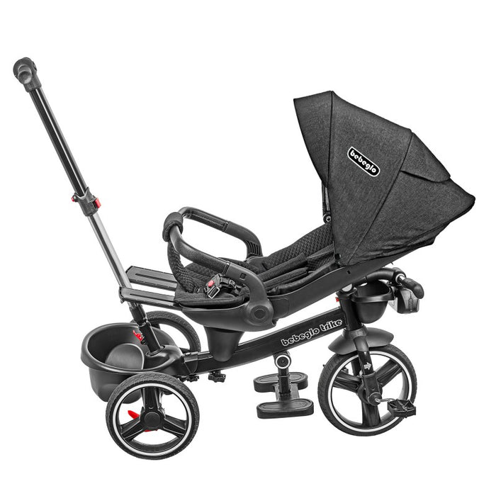 Triciclo 2 en 1 Bebeglo RS-4110-3 Negro | Multietapa Infantil