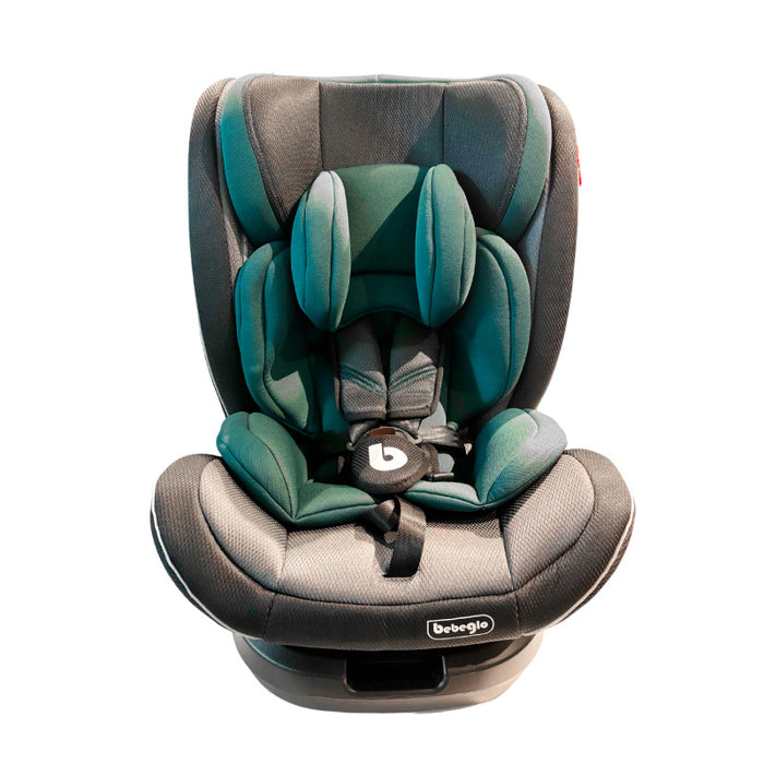 Silla De Auto Multi Etapa Isofix Bebeglo RS-3840-4 Gris Verde