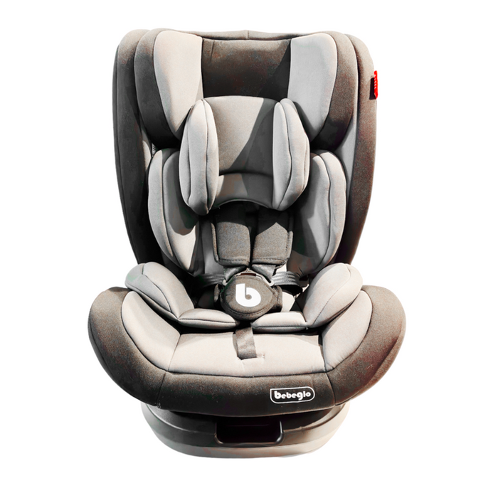 Silla De Auto Multi Etapa Isofix Bebeglo RS-3840-1 Gris