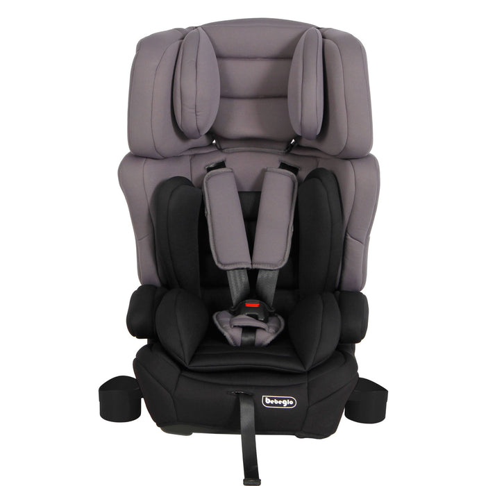 Silla de Auto Butaca Alzador Bebeglo 9 A 36 Kilos Bxs-218 - Gris (RS-3090)