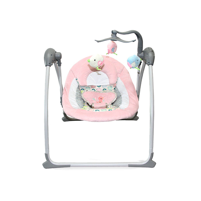 Silla Mecedora Electronica Con Movil Pink RS-17750