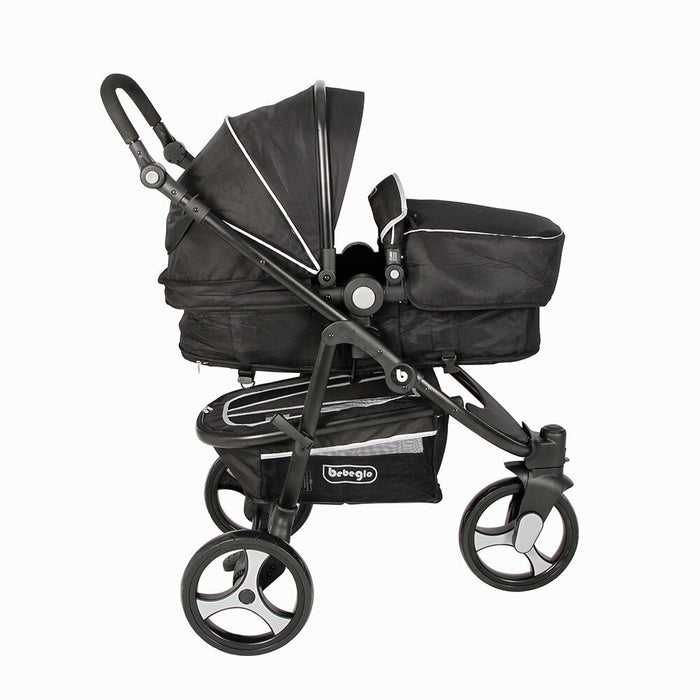Coche Travel System Gamma RS-13770-3 Negro (Liquidación)