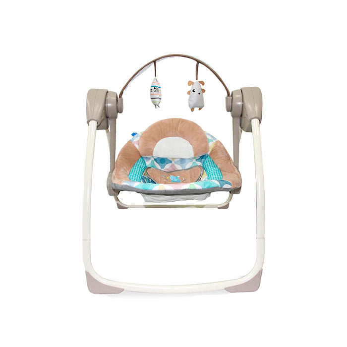 Outlet-Silla Mecedora Musical Gris RS-17740