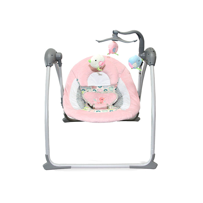 Liquidacion Silla Mecedora Electronica Con Movil Pink RS-17750