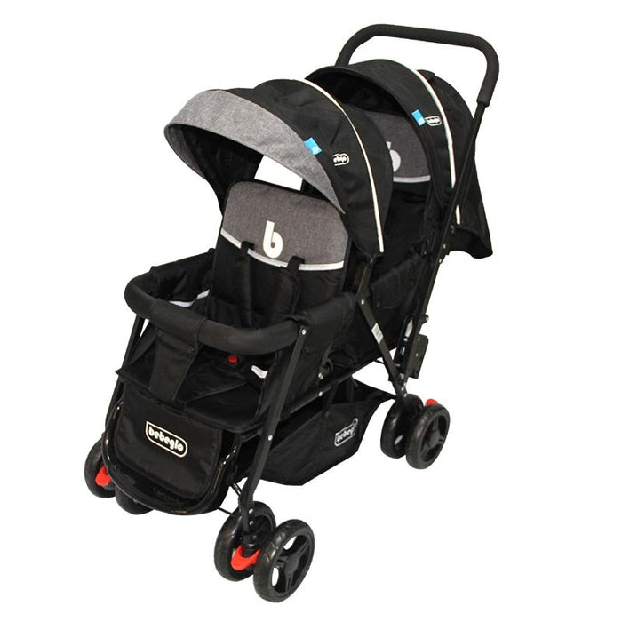 Coche Doble Duo Prix Bebeglo Negro