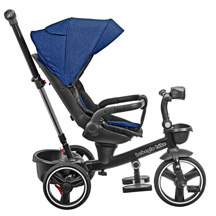 Triciclo 2 En 1 Bebeglo RS-4110-1 Azul