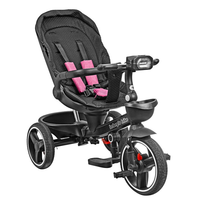 Triciclo 2 En 1 Bebeglo RS-4110-2 Fucsia