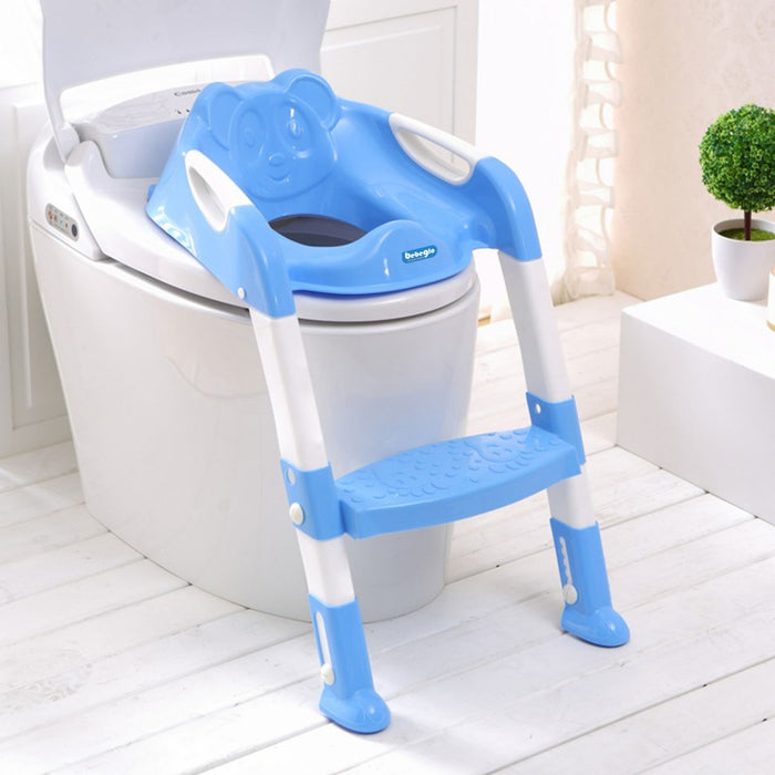 Asiento Wc Con Escalon Bebeglo RS-17860-1 Celeste