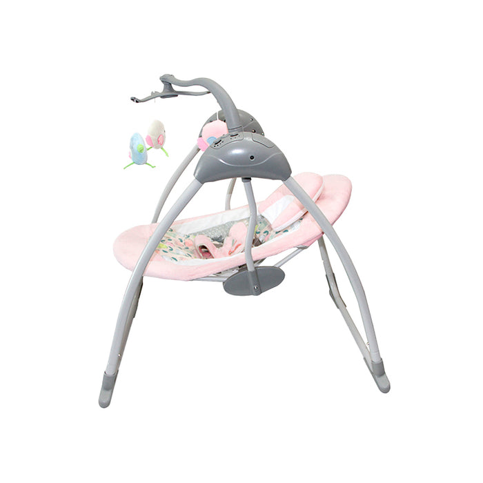 Silla Mecedora Electronica Con Movil Pink RS-17750