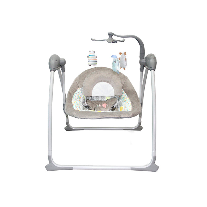 Liquidacion Silla Mecedora Electronica Con Movil Dark Gray RS-17770