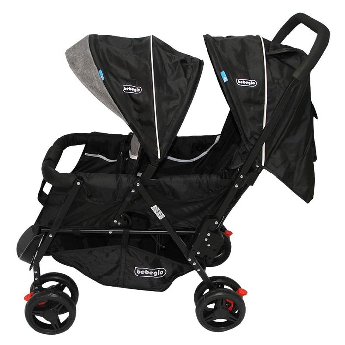 Coche Doble Duo Prix Bebeglo Negro