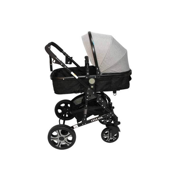 Coche Travel System Bebeglo Orleans - Gris