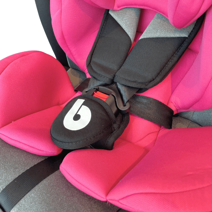 Silla De Auto Multi Etapa Isofix Bebeglo RS-3840-2 Fucsia