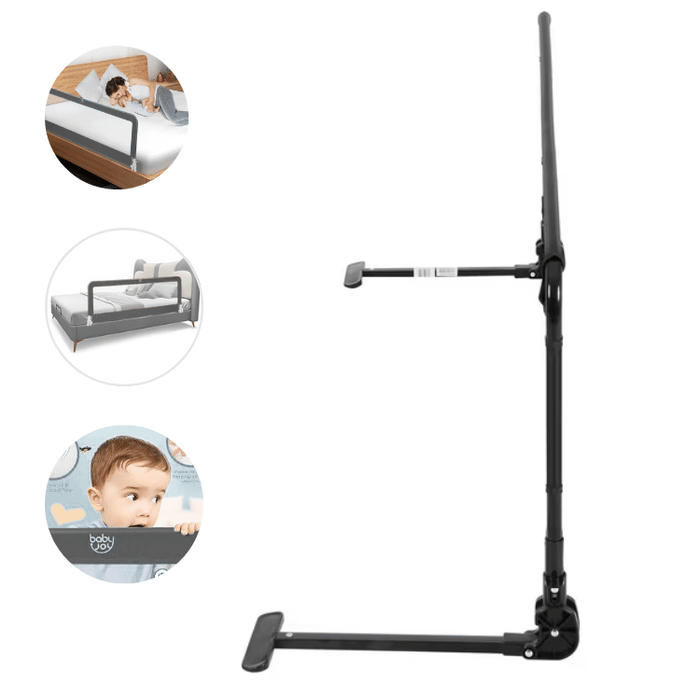 Baranda De Cama Segura Extra Larga Box Spring 150x52cm RS-80052-3 Negro