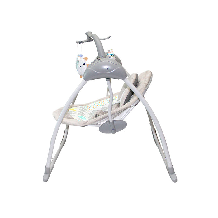 Liquidacion Silla Mecedora Electronica Con Movil Dark Gray RS-17770