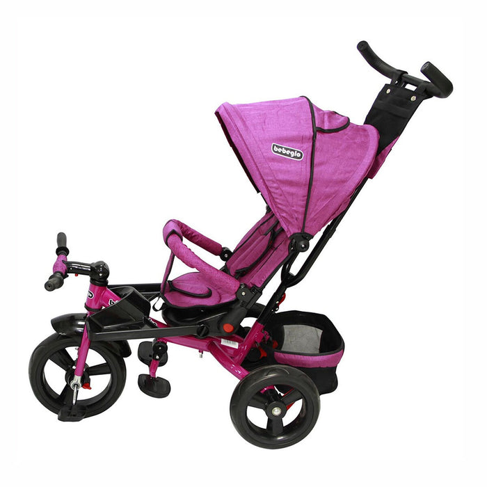 Triciclo Bebeglo St RS-4075Q-2 Fucsia