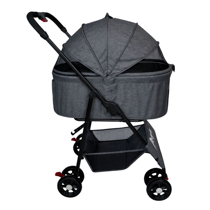 Coche Para Mascotas Petglo RS-820-1 Color Gris