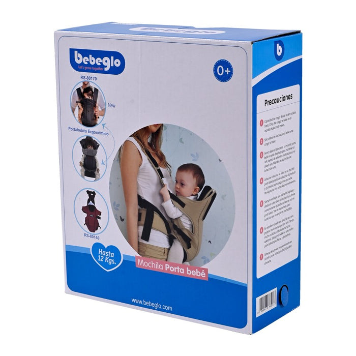 Porta Bebe Bebeglo RS-80140-1 Gris