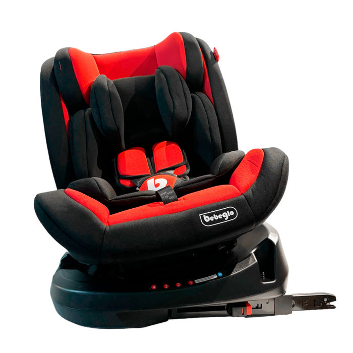 Silla De Auto Multi Etapa Isofix Bebeglo RS-3840-3 Rojo