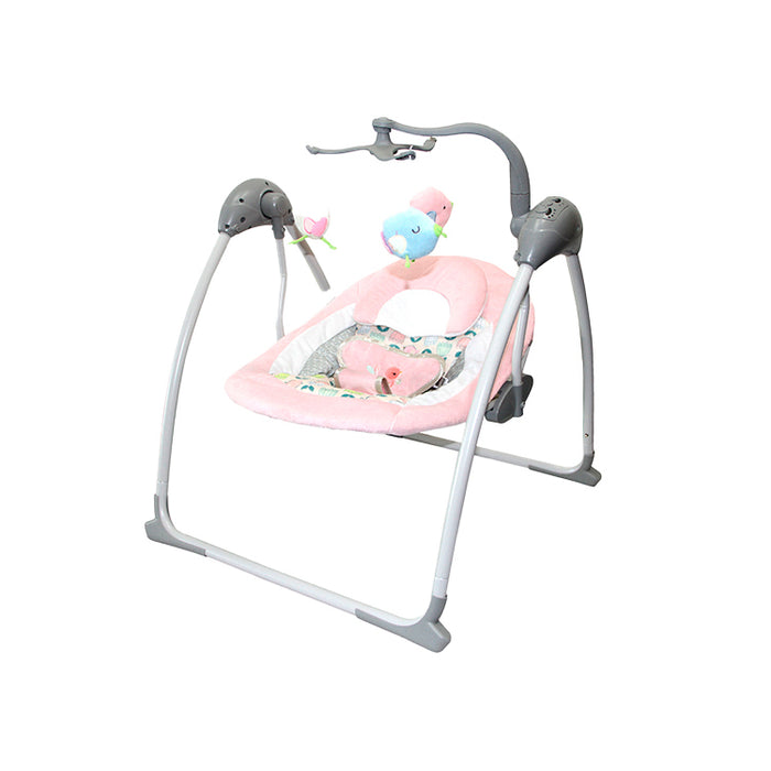 Silla Mecedora Electronica Con Movil Pink RS-17750