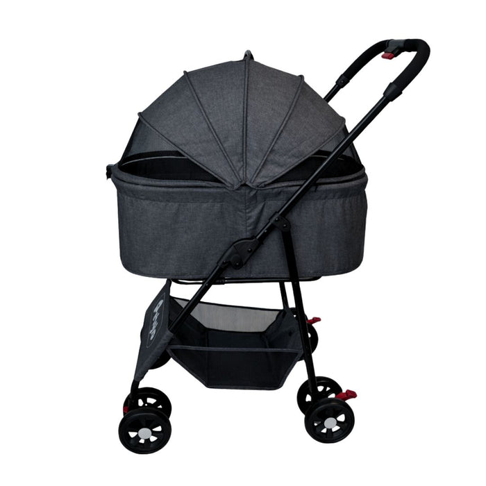 Coche Para Mascotas Petglo RS-820-1 Color Gris