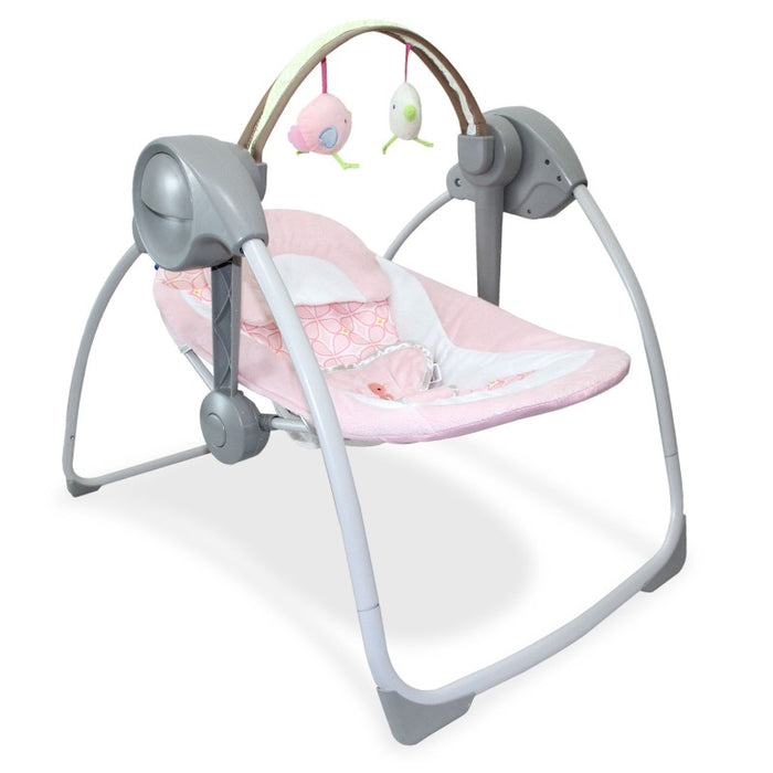 Silla Mecedora Musical Rosada RS-17730