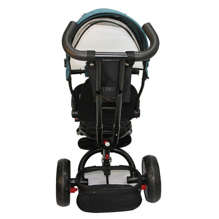 Triciclo Paseo Reversible con Bluetooth Bebeglo St RS-4080-3 Turquesa