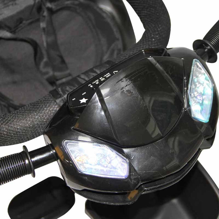 Triciclo Paseo Reversible con Bluetooth Bebeglo St RS-4080-4 Negro