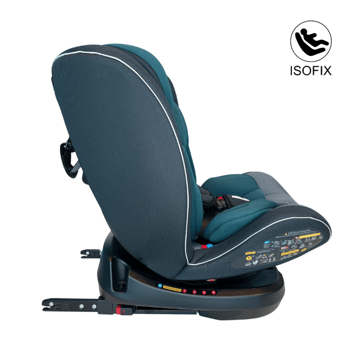 Silla De Auto Multi Etapa Isofix Bebeglo RS-3840-1 Gris