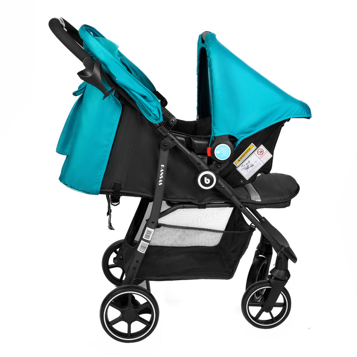 Coche Travel System Kansas RS-13551-3 Verde