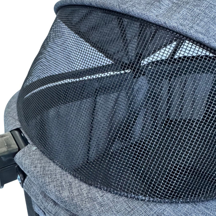 Coche Para Mascotas Petglo RS-820-1 Color Gris