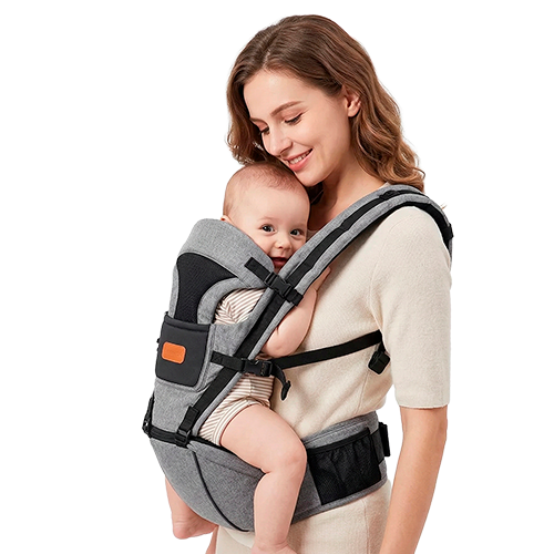 Porta Bebe Bebeglo RS-80190-1 Gris