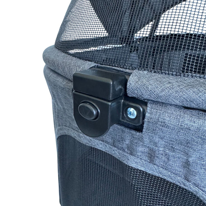 Coche Para Mascotas Petglo RS-820-1 Color Gris