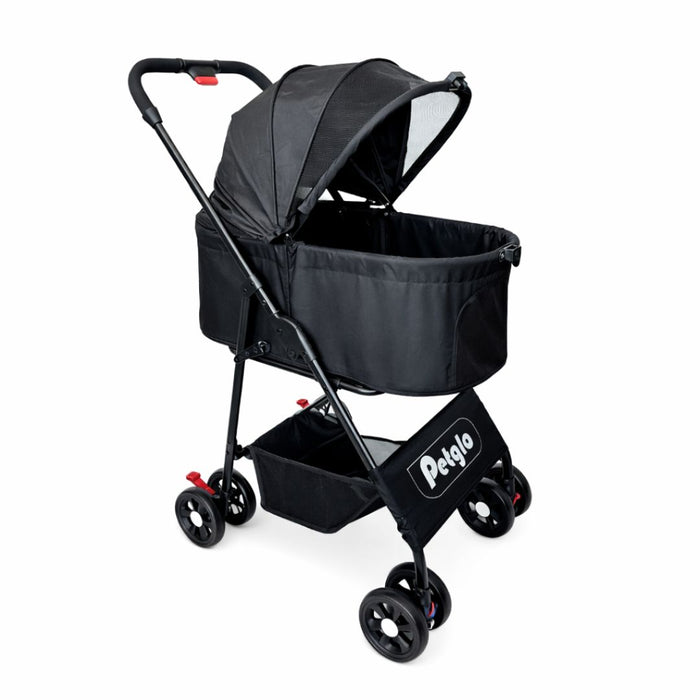 Coche Para Mascotas Petglo RS-820-4 Color Negro