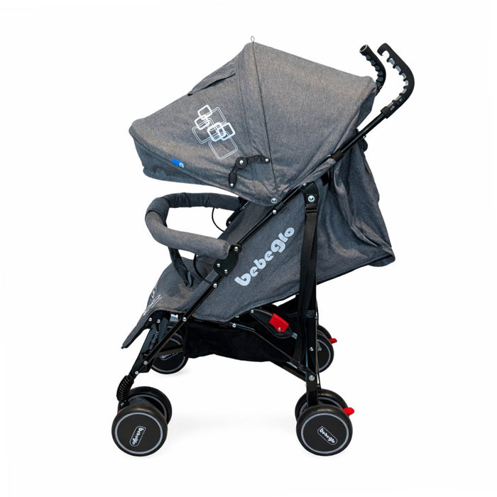 Coche Paseo Bebeglo RS-1380L-9 Gris
