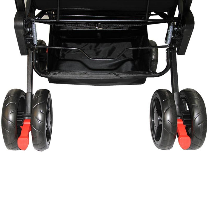 Coche Doble Duo Prix Bebeglo Negro