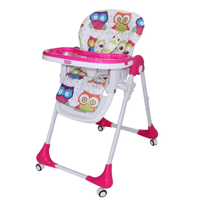 Silla De Comer Bebeglo RS-7085-2 Fucsia